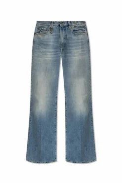 R13 BLUE Flared leg jeans