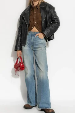 R13 BLUE Flared leg jeans