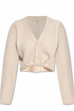 R13 cream Cashmere cardigan