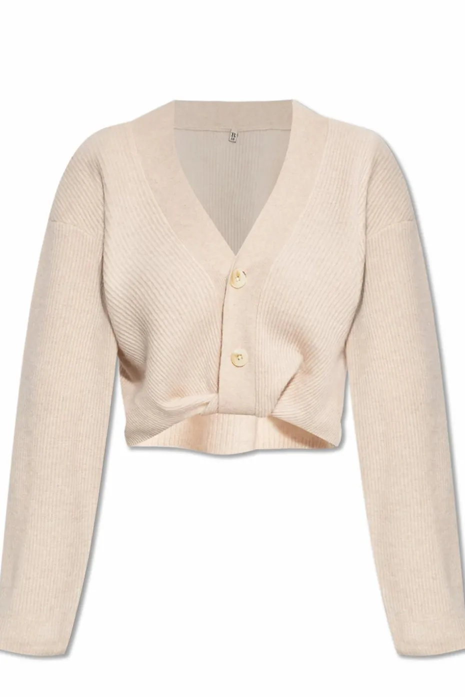 R13 cream Cashmere cardigan
