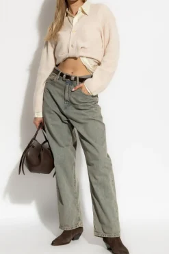 R13 cream Cashmere cardigan