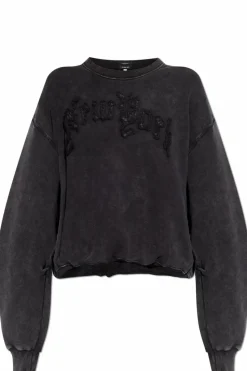 R13 GREY Sweatshirt with logo