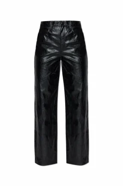 Rag & Bone BLACK Faux leather pants Shea
