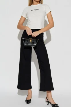 Rag & Bone BLACK High-waisted jeans 'Ankle'