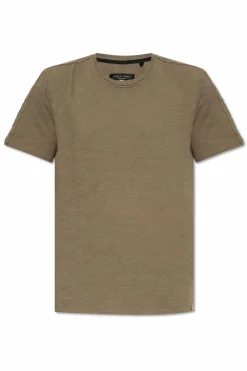 Rag & Bone BROWN T-shirt Flamę