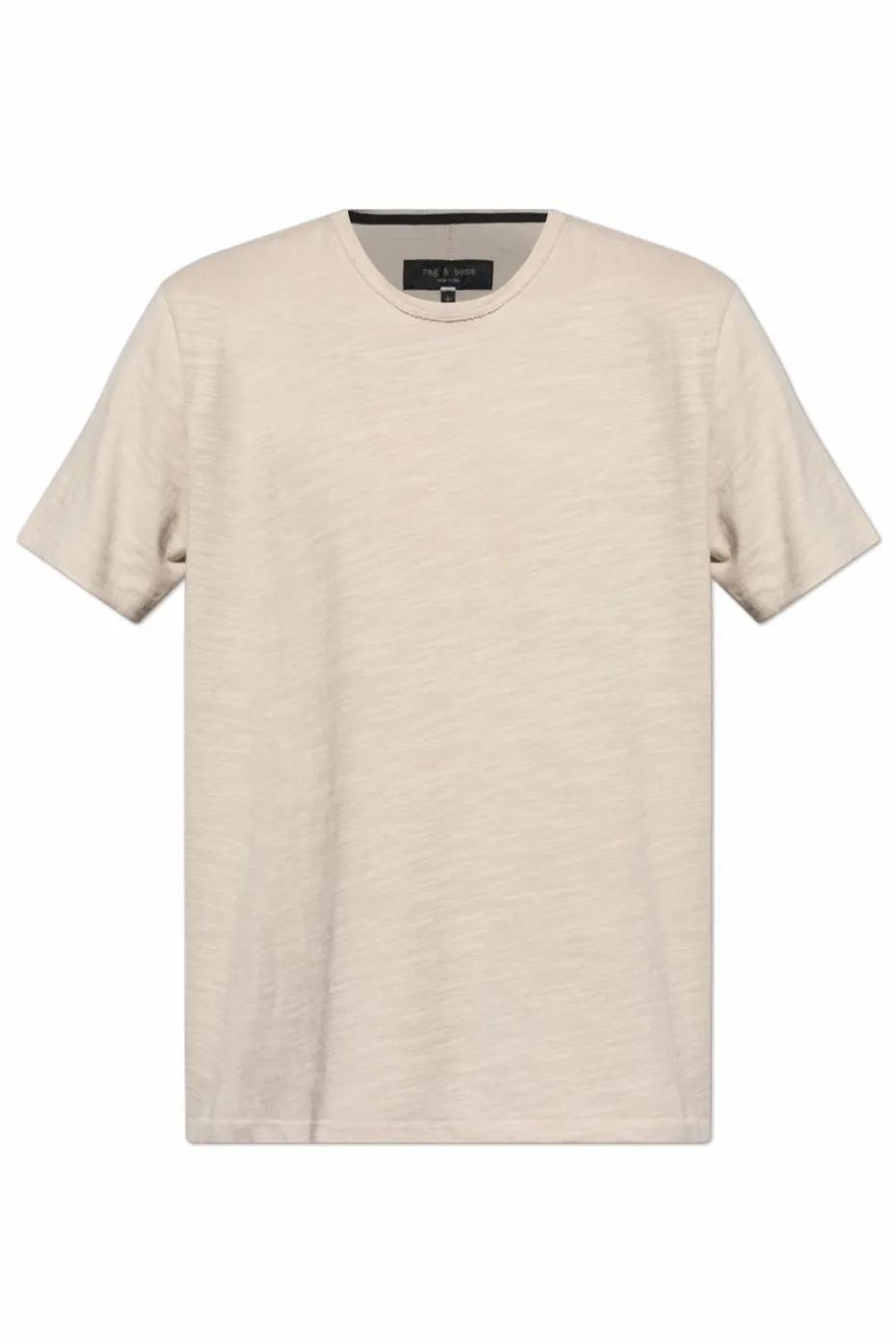 Rag & Bone cream Crew neck T-shirt