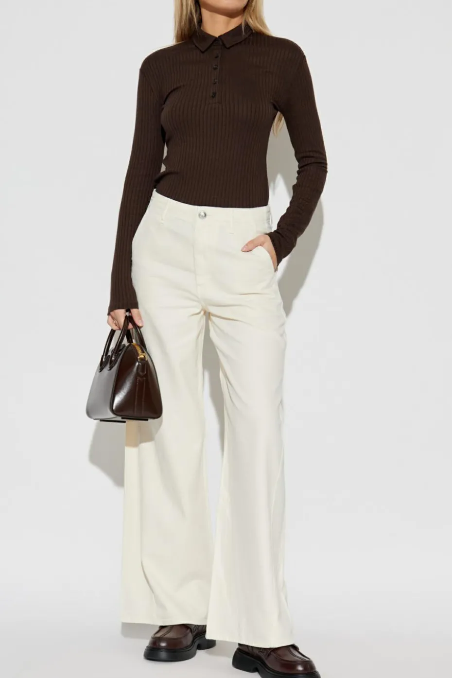 Rag & Bone cream Jeans Sofie