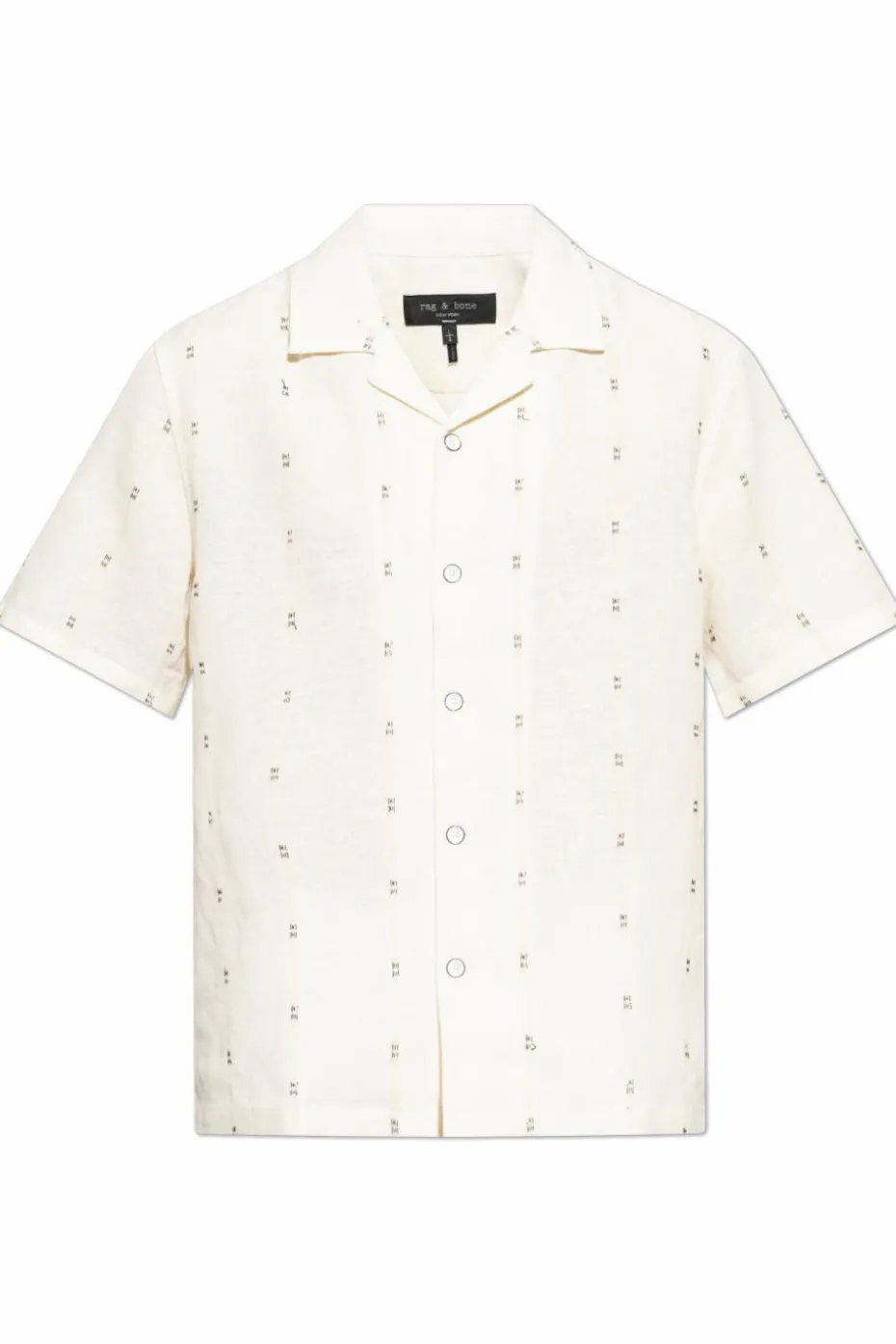 Rag & Bone cream Shirt Avery