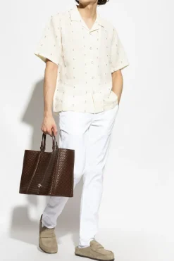 Rag & Bone cream Shirt Avery