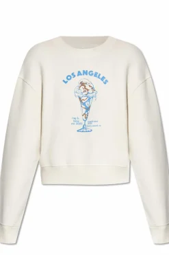 Rag & Bone cream Sweatshirt with print