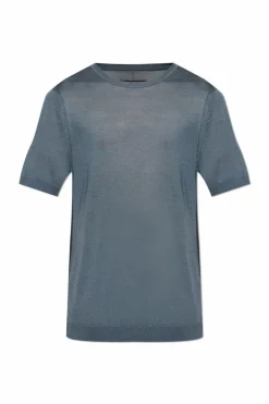 Rag & Bone GREY Round neck T-shirt