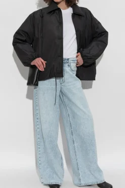 Rag & Bone GREY Wide-leg jeans Featherweight Sofie