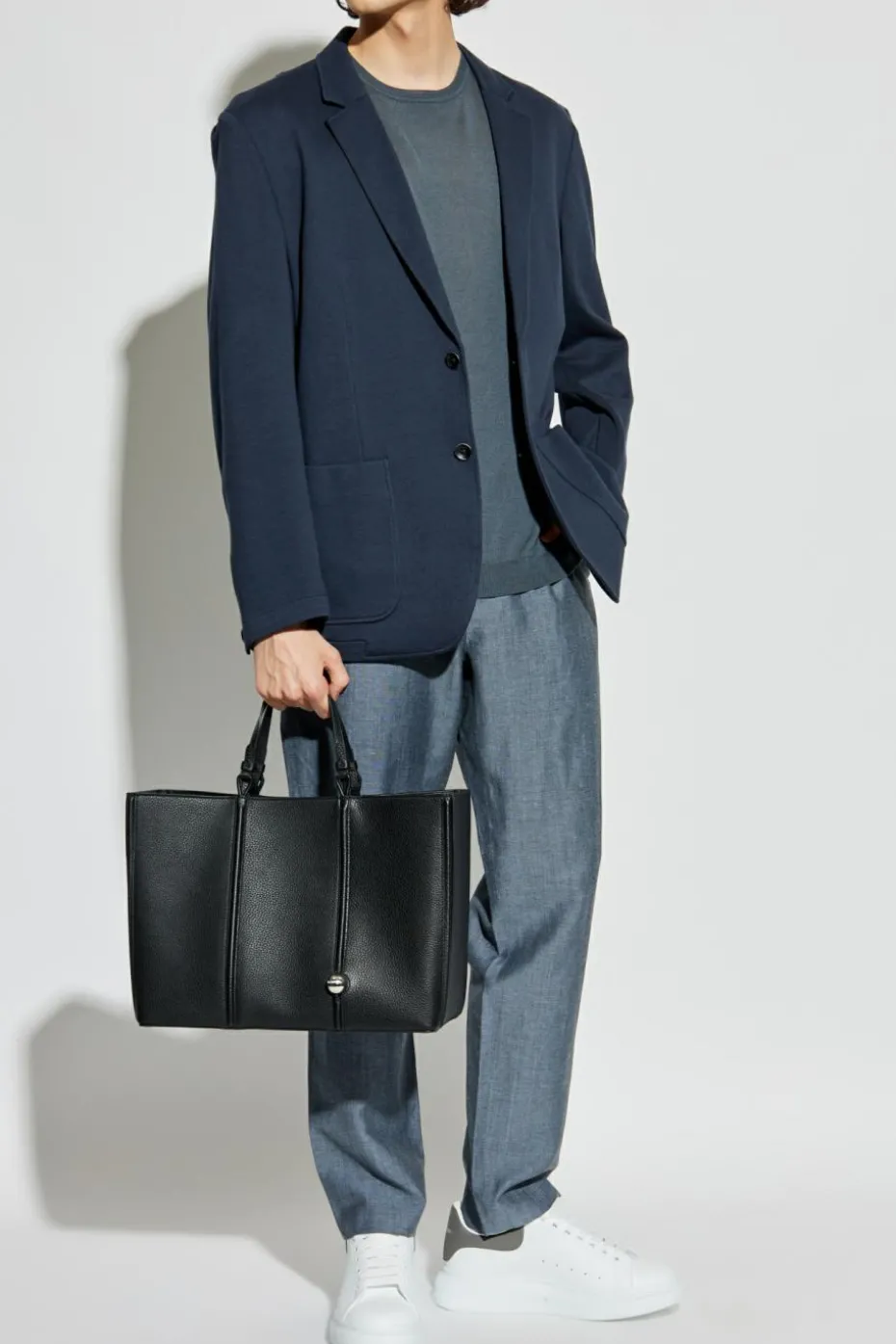 Rag & Bone NAVY BLUE Tapered leg pants