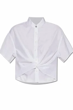 Rag & Bone WHITE Draped top