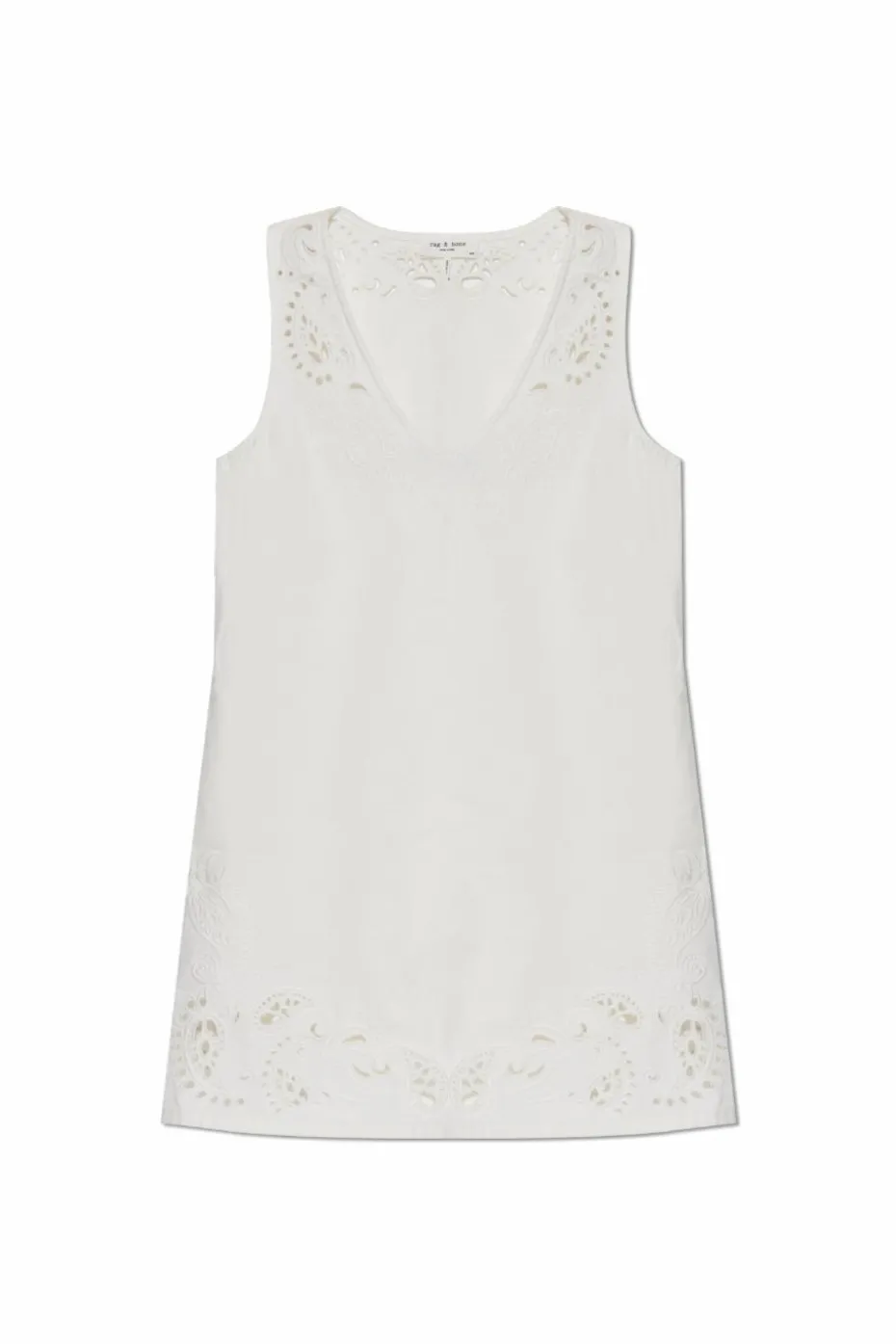 Rag & Bone WHITE Sleeveless dress