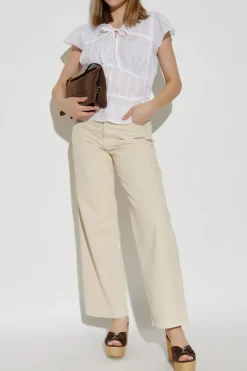 Rag & Bone WHITE V-neck top