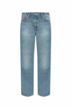 RE/DONE BLUE Straight leg jeans