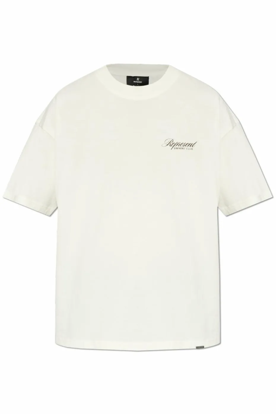 Represent cream T-shirt Owners Club Script