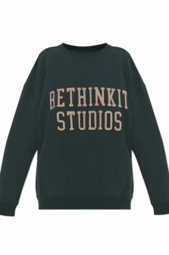Rethinkit Studios GREEN Sweatshirt with logo