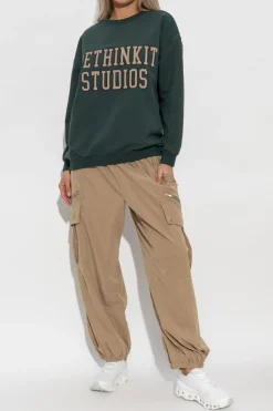 Rethinkit Studios GREEN Sweatshirt with logo