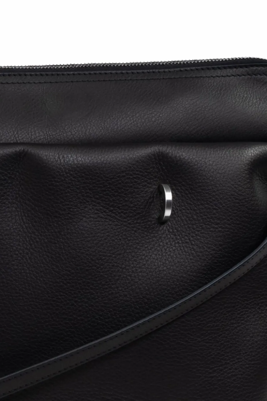 Rick Owens BLACK Big Adri Shoulder Bag
