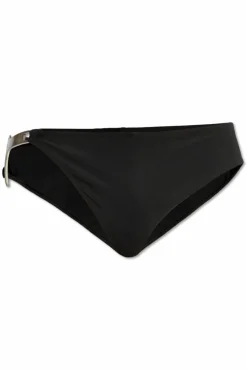Rick Owens BLACK Briefs with appliqué