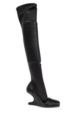 Rick Owens BLACK Heeled boots