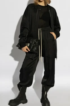 Rick Owens BLACK Jacket Jumbo Flight