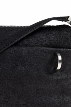 Rick Owens BLACK Leather bag `Small Adri`