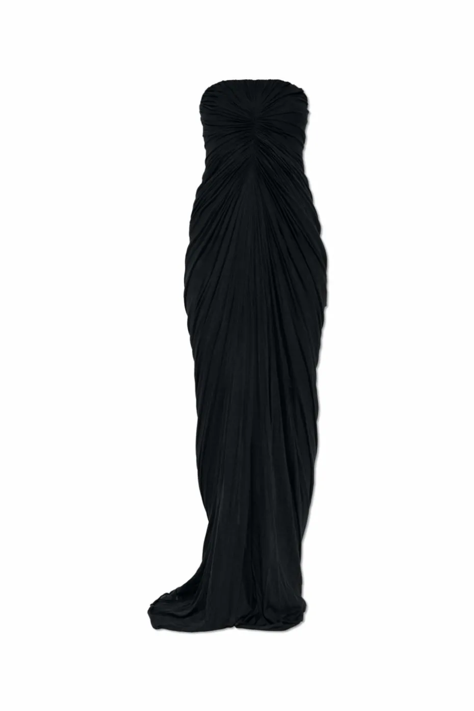 Rick Owens BLACK Off-shoulder dress