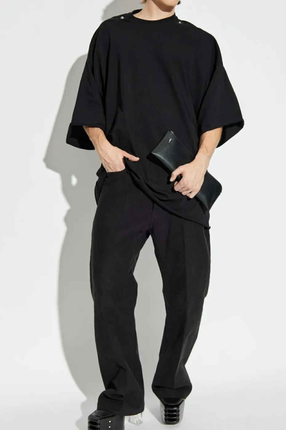 Rick Owens BLACK Oversize T-shirt