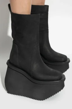 Rick Owens BLACK Platform shoes
