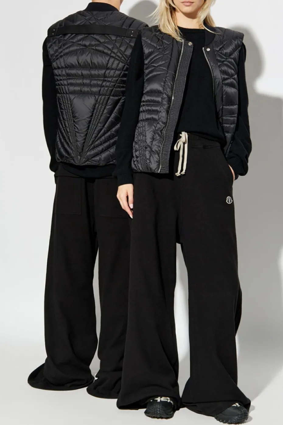 Rick Owens BLACK Rick Owens x Moncler