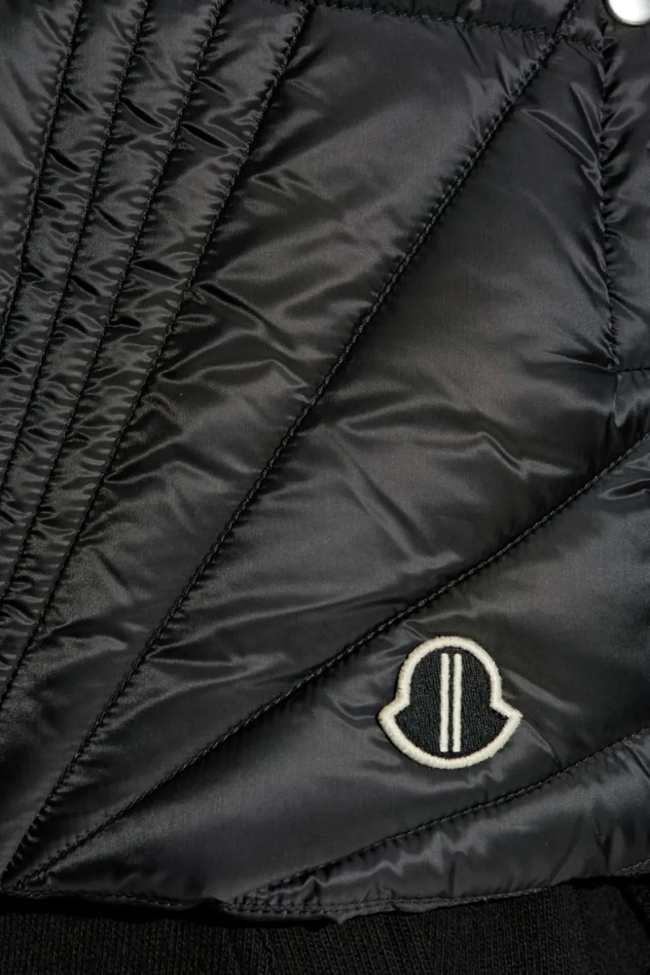 Rick Owens BLACK Rick Owens x Moncler