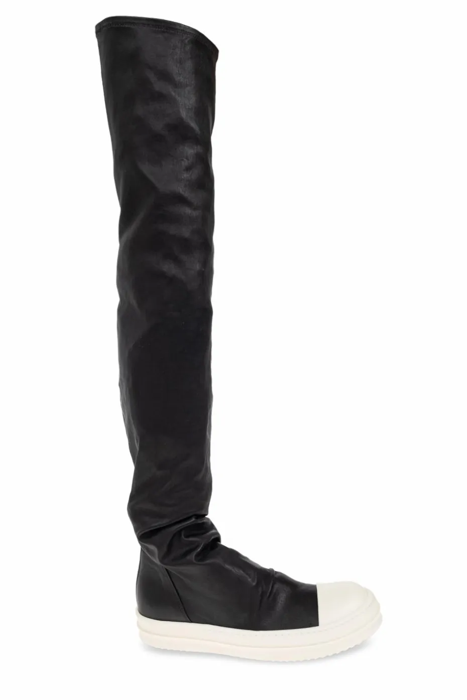 Rick Owens BLACK Shoes High Stocking Sneaks