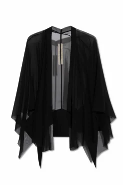 Rick Owens BLACK Silk top
