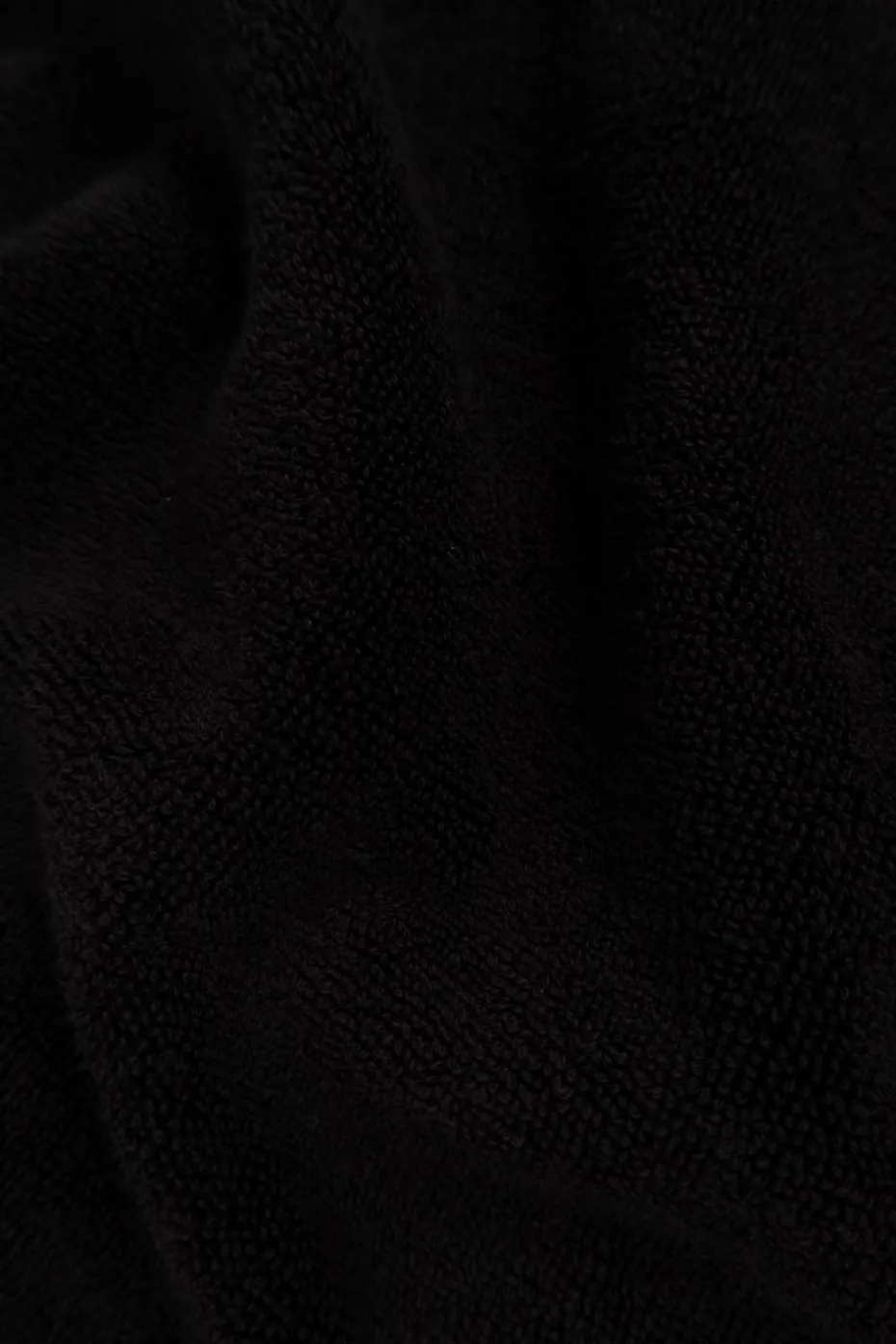 Rick Owens BLACK Towel with logo