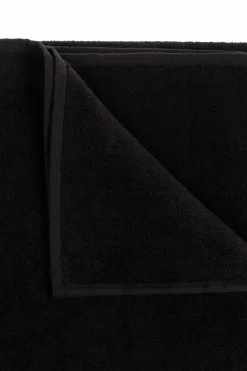 Rick Owens BLACK Towel with logo