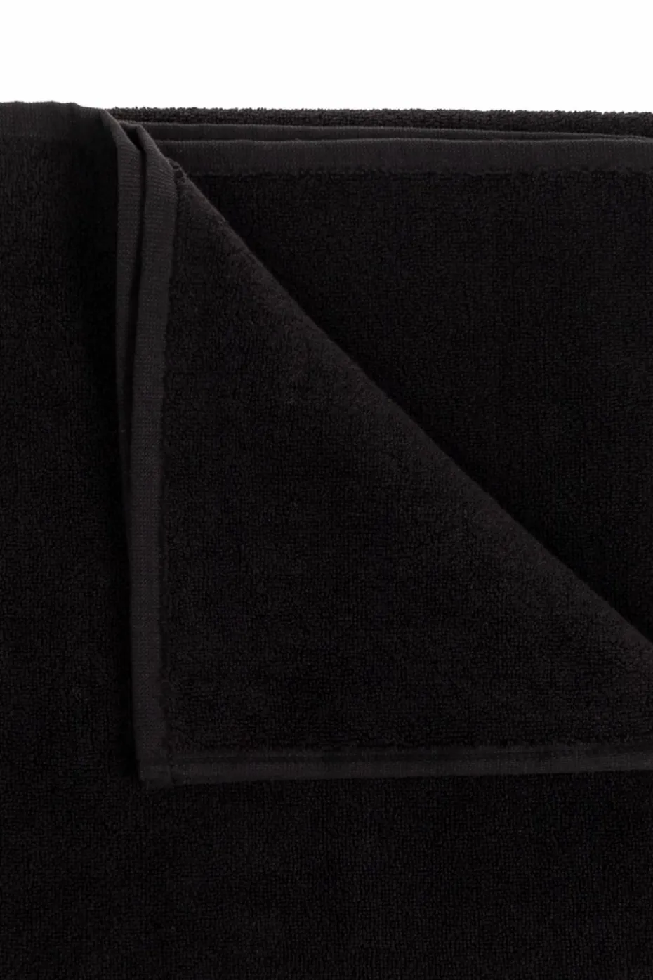 Rick Owens BLACK Towel with logo