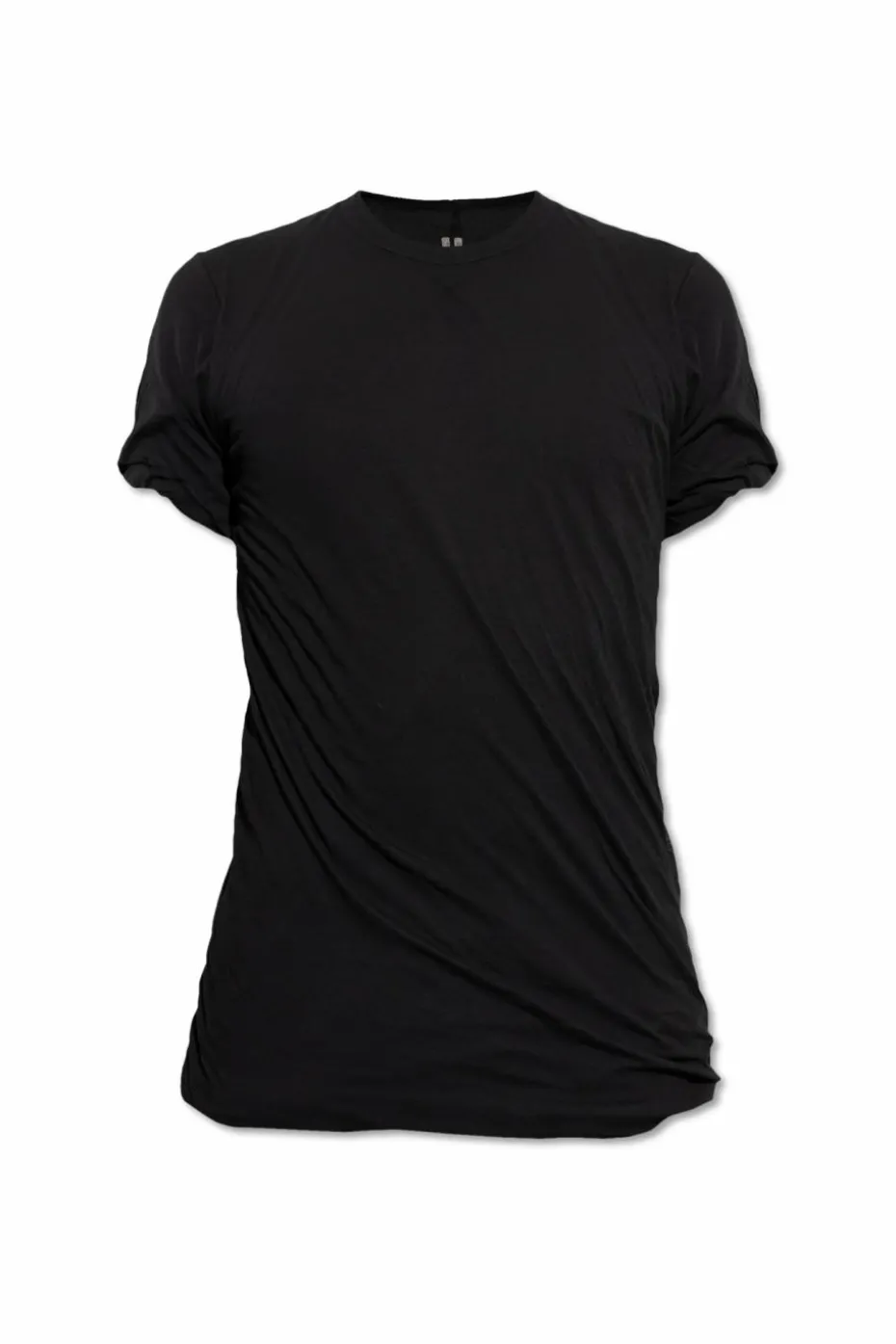 Rick Owens BLACK T-shirt Double SS