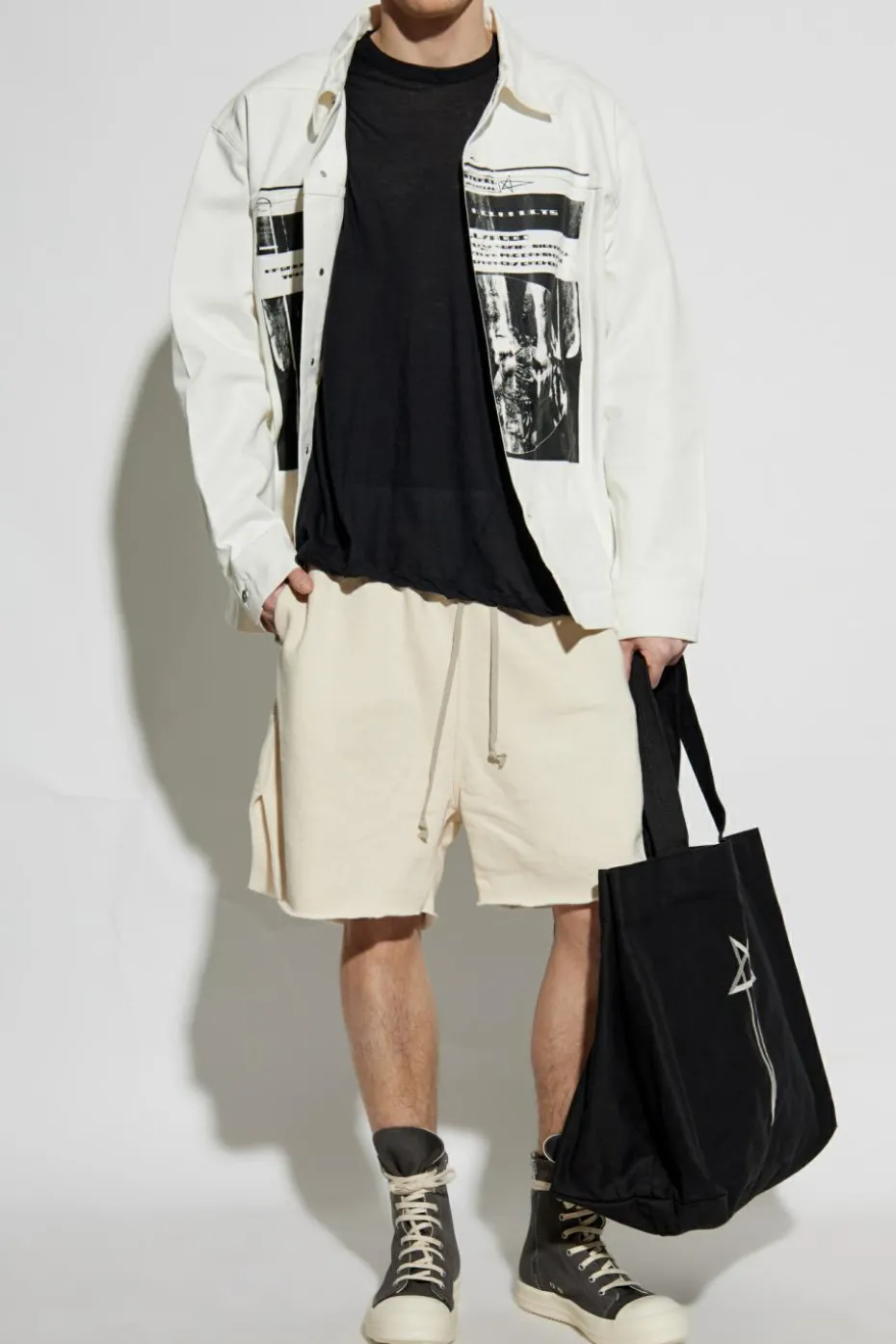 Rick Owens BLACK T-shirt Level T