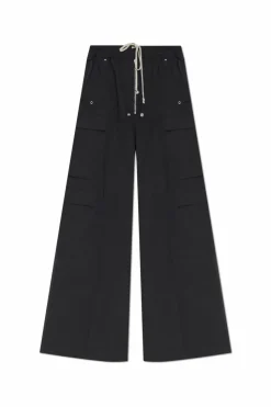 Rick Owens BLACK Wide-leg cargo pants