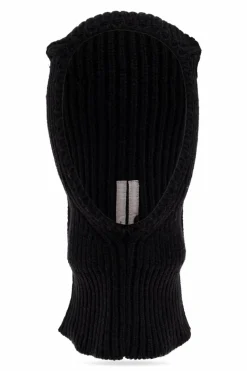 Rick Owens BLACK Wool beanie