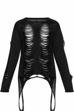 Rick Owens BLACK Wool sweater LS
