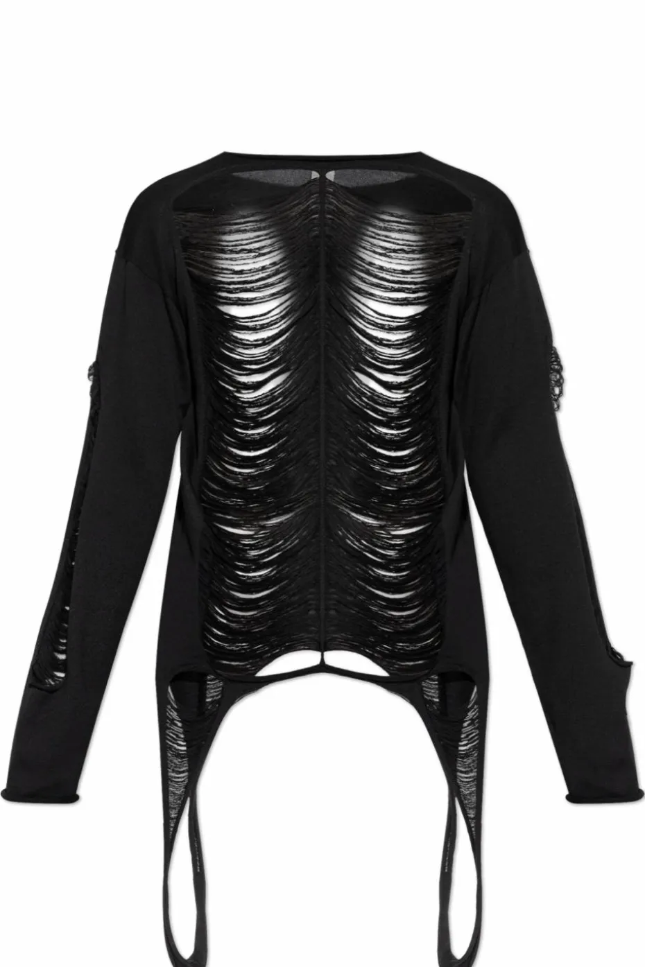 Rick Owens BLACK Wool sweater LS