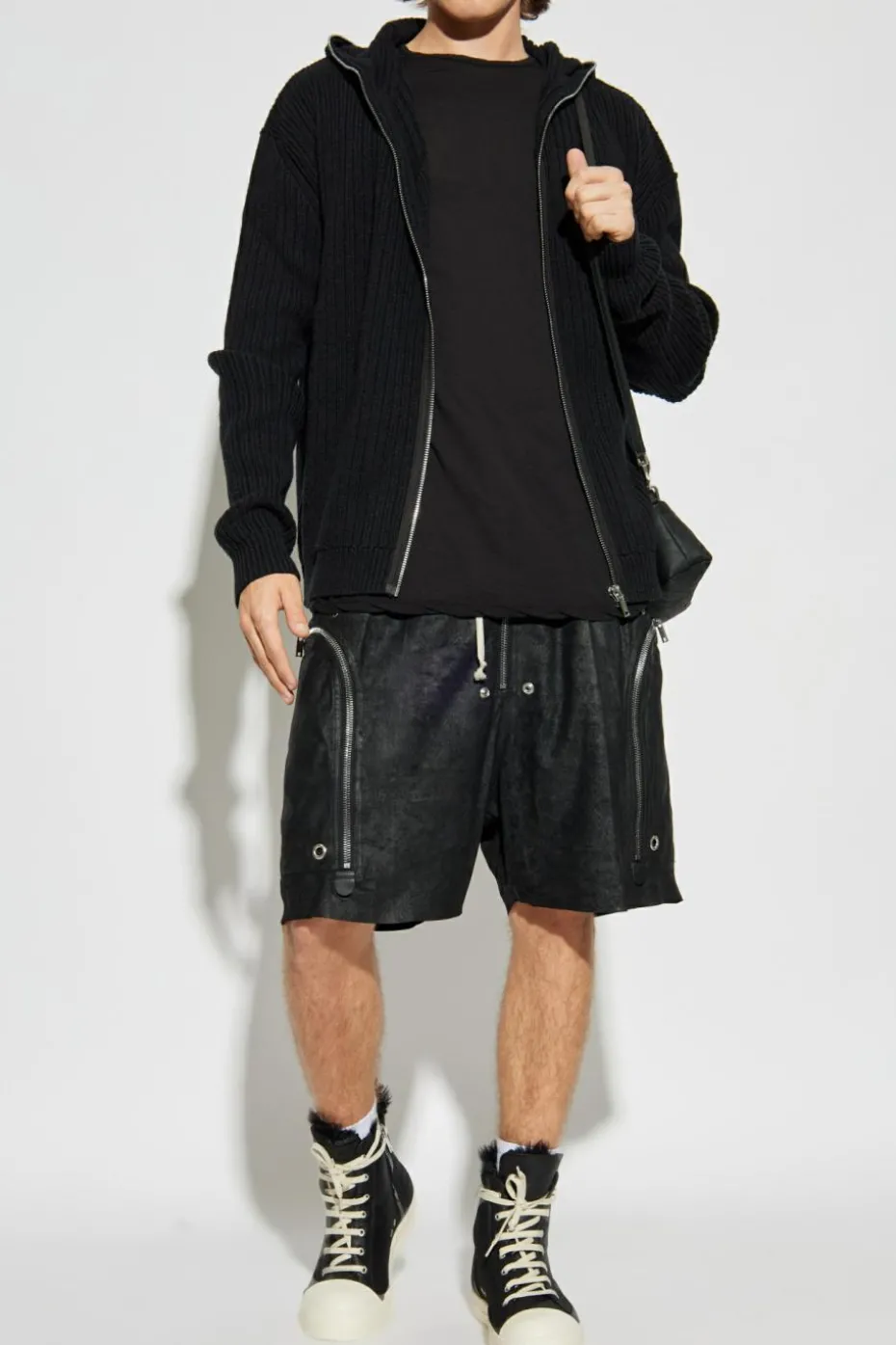 Rick Owens BLACK Wool sweater