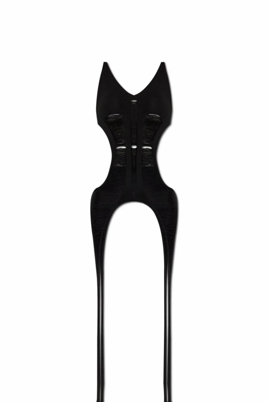 Rick Owens BLACK Wool top Tanja Long