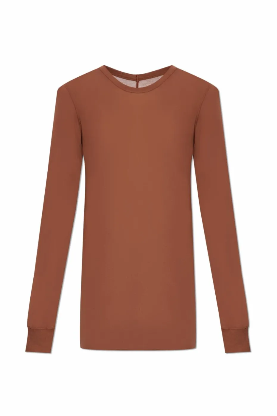 Rick Owens BROWN T-shirt Basic