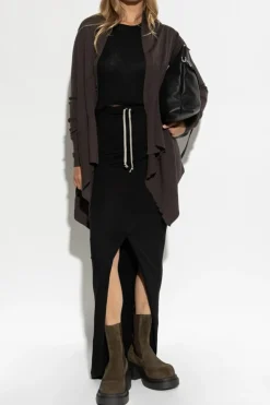 Rick Owens BROWN Wool cardigan