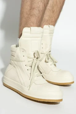 Rick Owens cream Ankle boots